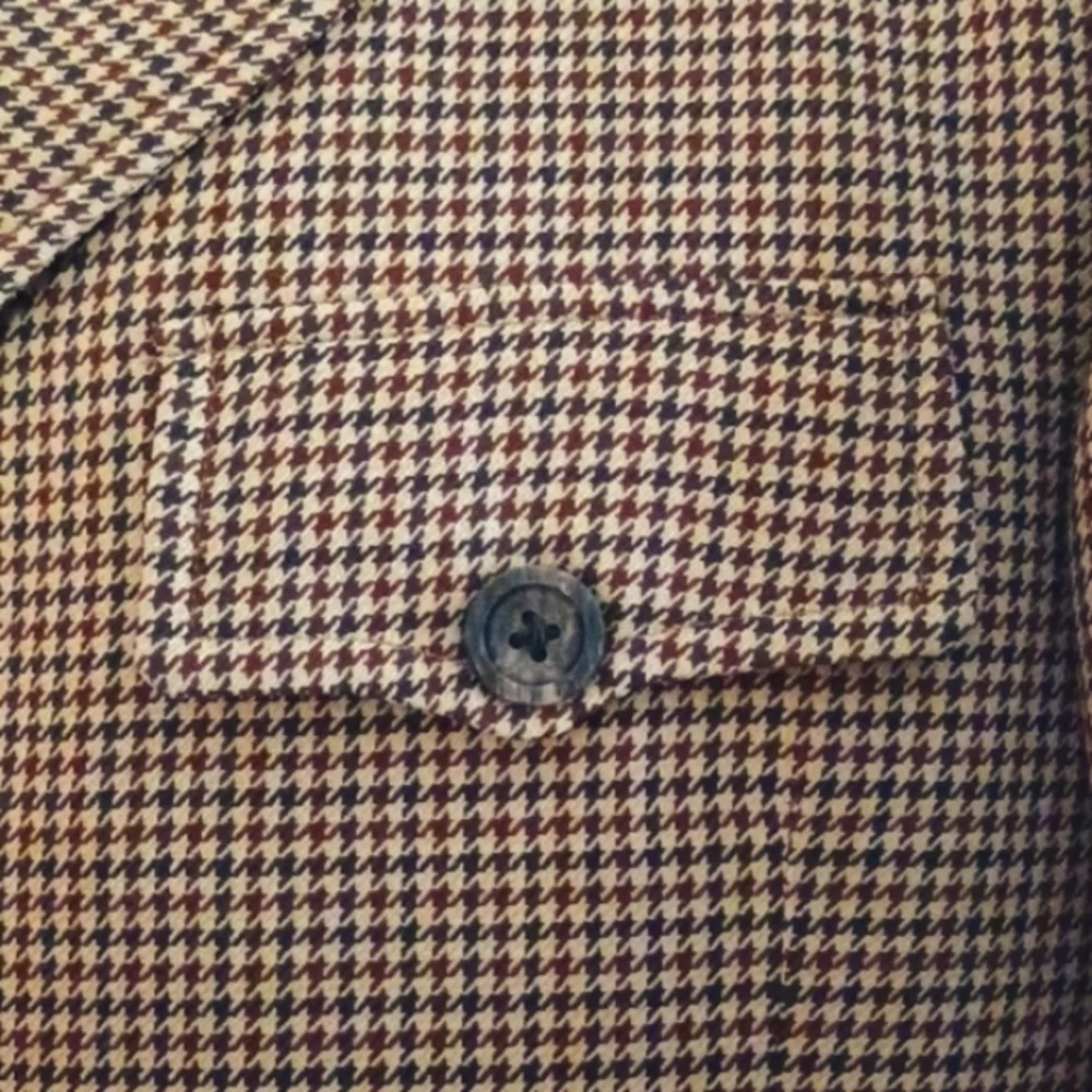 THE EXECUTIVE Vintage Check, Wide Lapel Blazer, 44R - Picture 4 of 9